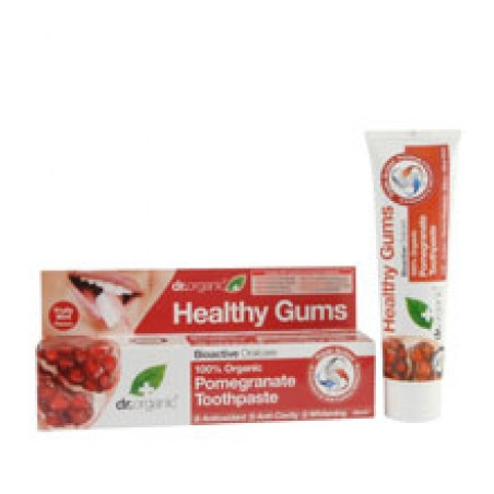 DR ORGANIC POMEGRANATE MELOGRANO TOOTHPASTE DENTIFRICIO 100 ML