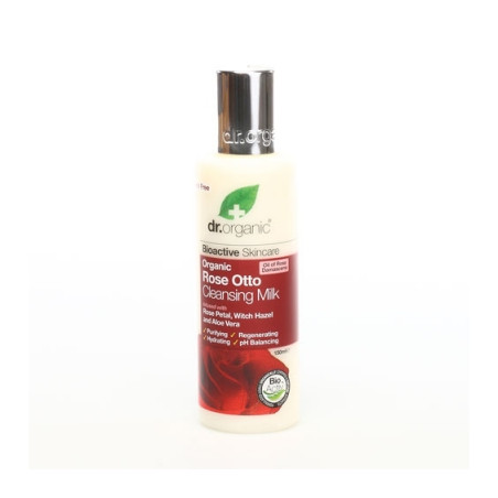 DR ORGANIC ROSE OTTO ROSA CLEANSING MILK LATTE DETERGENTE 150 ML