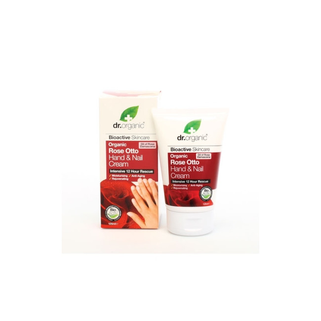 DR ORGANIC ROSE OTTO ROSA HAND NAIL CREAM CREMA MANI 125 ML DR ORGANIC ROSE OTTO ROSA HAND NAIL CREAM CREMA MANI 125 ML