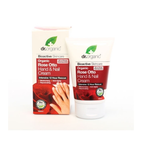 DR ORGANIC ROSE OTTO ROSA HAND NAIL CREAM CREMA MANI 125 ML DR ORGANIC ROSE OTTO ROSA HAND NAIL CREAM CREMA MANI 125 ML