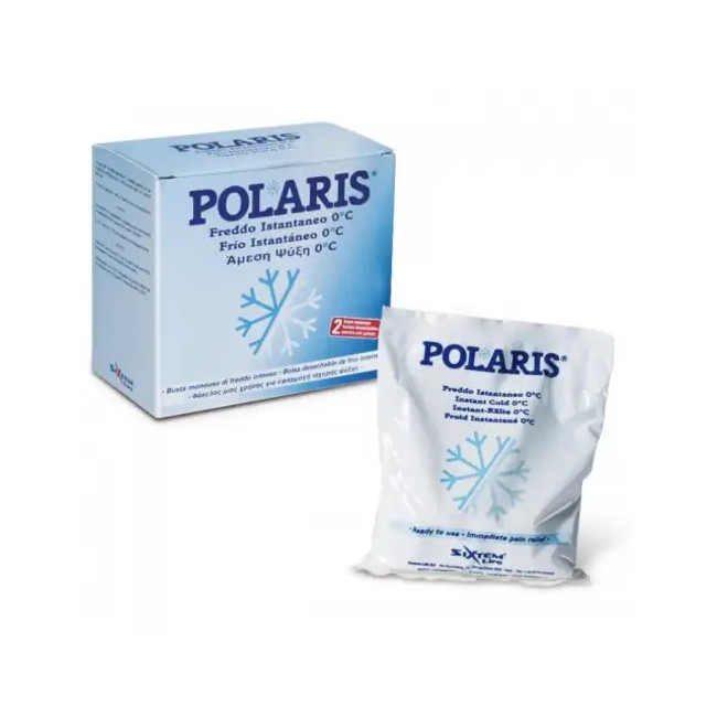 GHIACCIO ISTANTANEO IN BUSTA POLARIS 1 PEZZO GHIACCIO ISTANTANEO IN BUSTA POLARIS 1 PEZZO
