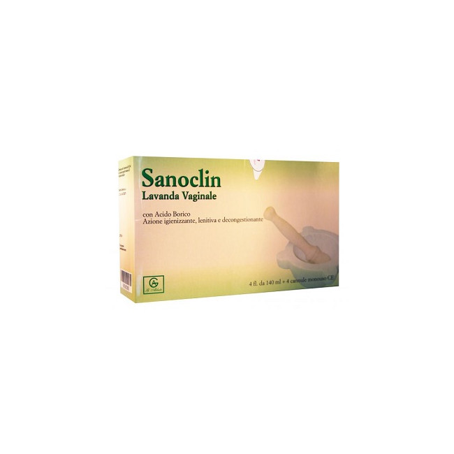 SANOCLIN LAVANDA VAGINALE 4 FLACONI 140 ML