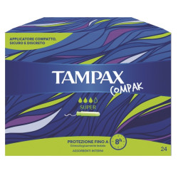 Tampax Compak Super 24 Pezzi