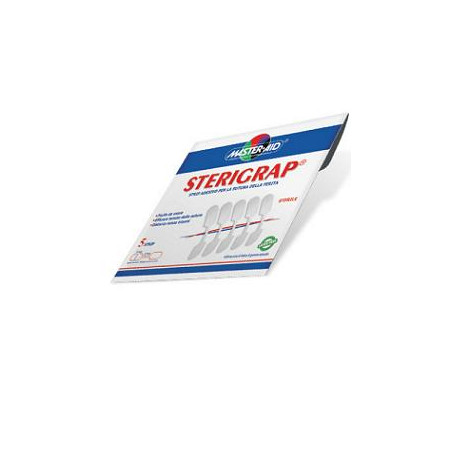 CEROTTO ADESIVO PER SUTURA MASTER-AID STERIGRAP 7X1,3 5 PEZZI
