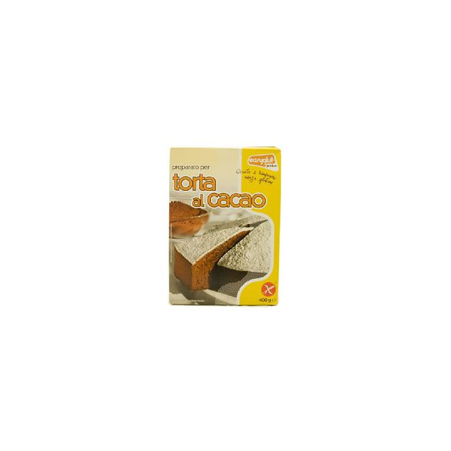 EASYGLUT PREPARATO TORTA CACAO 400 G EASYGLUT PREPARATO TORTA CACAO 400 G