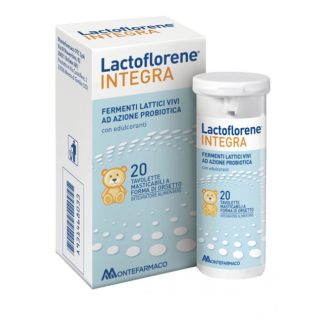 Lactoflorene Integra Integratore Alimentare 20 Tavolette Masticabili Lactoflorene Integra Integratore Alimentare 20 Tavolette Masticabili