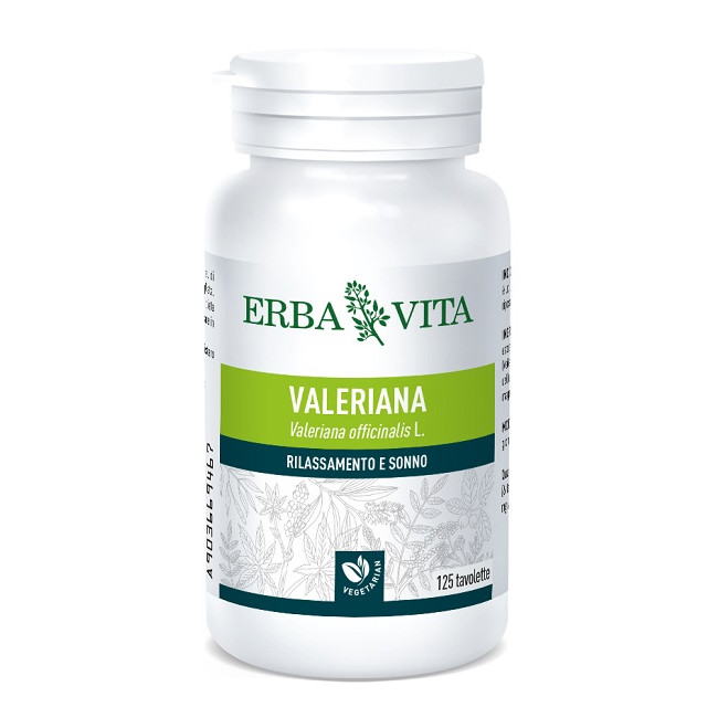 VALERIANA 125 TAVOLETTE 400 MG VALERIANA 125 TAVOLETTE 400 MG