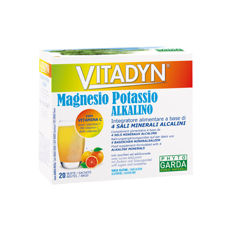 VITADYN MAGNESIO POTASSIO ALKALINO 20 BUSTINE
