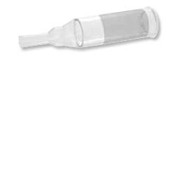 CATETERE ESTERNO SILKOKONDOM IN PURO SILICONE TRASPARENTE AUTOADESIVO CON SISTEMA DI RACCORDO LUNGHEZZA 32MM 30 PEZZI