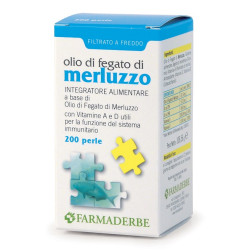 OLIO FEGATO DI MERLUZZO 200 PERLE