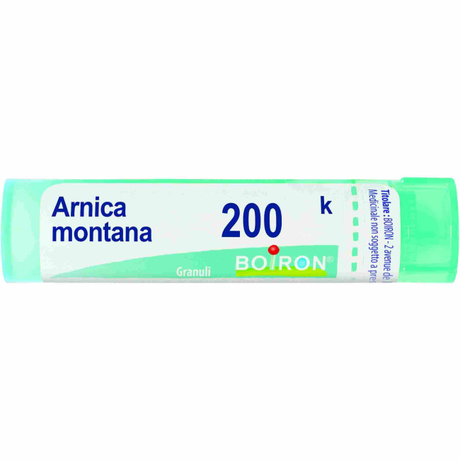 Boiron ARNICA MONTANA 200K DILUIZIONE KORSAKOVIANA IN GRANULI Boiron ARNICA MONTANA 200K DILUIZIONE KORSAKOVIANA IN GRANULI