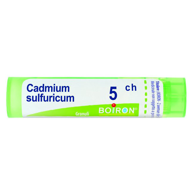 Boiron CADMIUM SULFUR 5CH GRANULI Boiron CADMIUM SULFUR 5CH GRANULI