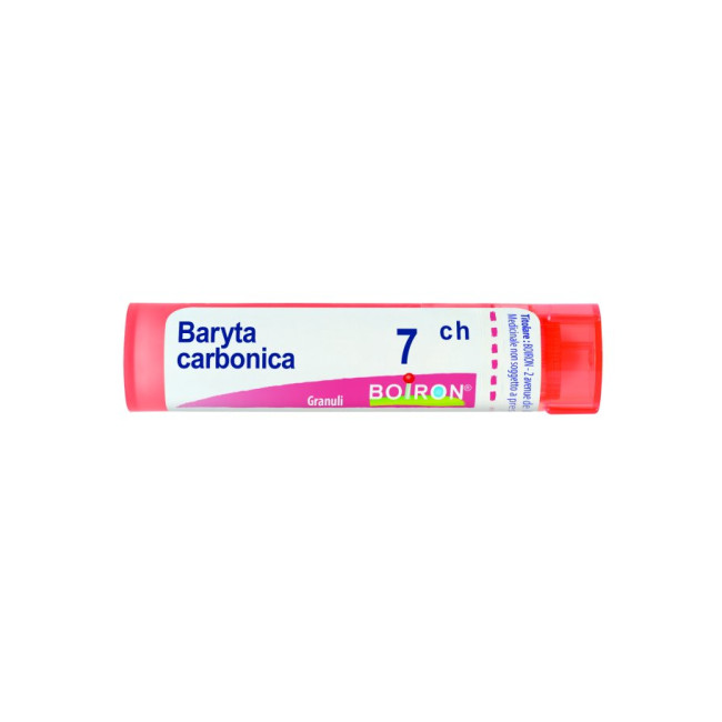 Boiron BARYTA CARBONICA*7CH 80GR 4G Boiron BARYTA CARBONICA*7CH 80GR 4G