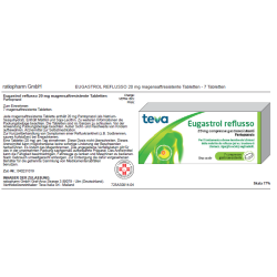 EUGASTROL REFLUSSO*7CPR 20MG