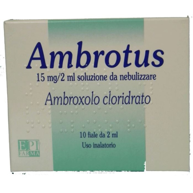 AMBROTUS*NEBUL 10F 15MG 2ML AMBROTUS*NEBUL 10F 15MG 2ML