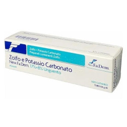 ZOLFO E POTASSIO CARBONATO*UNG