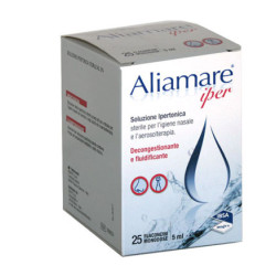 ALIAMARE IPER 25 FLACONCINI IPERTONICI DA 5 ML