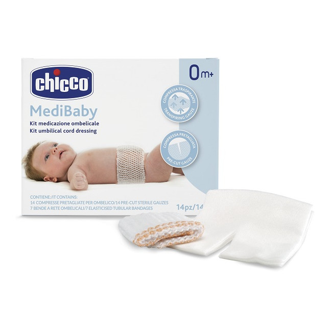 CHICCO KIT MEDICAZIONE OMBELICALE CHICCO KIT MEDICAZIONE OMBELICALE