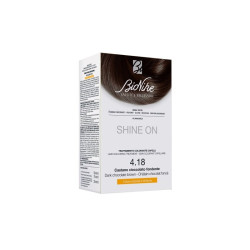 SHINE ON CASTANO CIOCCOLATO FONDENTE 4,18 FLACONE 75 ML + TUBO 50 ML
