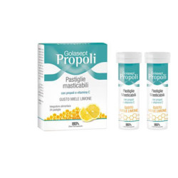 GOLASEPT PROPOLI 24 COMPRESSE MASTICABILI MIELE LIMONE