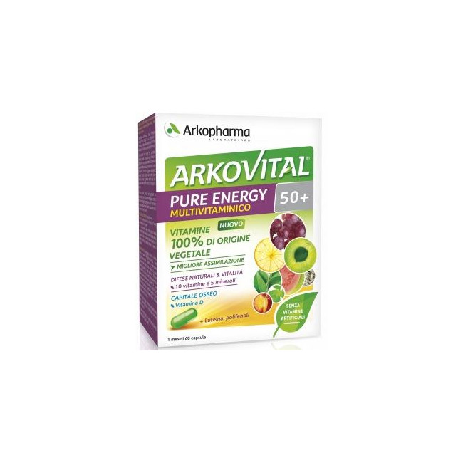 ARKOVITAL PURE ENERGY 50+ 60 CAPSULE ARKOVITAL PURE ENERGY 50+ 60 CAPSULE