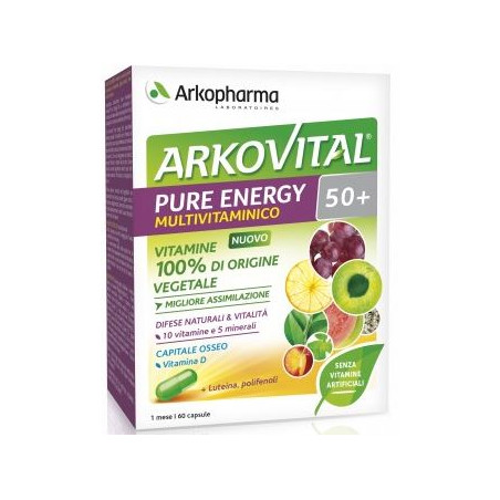 ARKOVITAL PURE ENERGY 50+ 60 CAPSULE