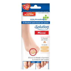 DISCHETTO ANTIMICOSI CON CEROTTO COLPHARMA 15 PEZZI