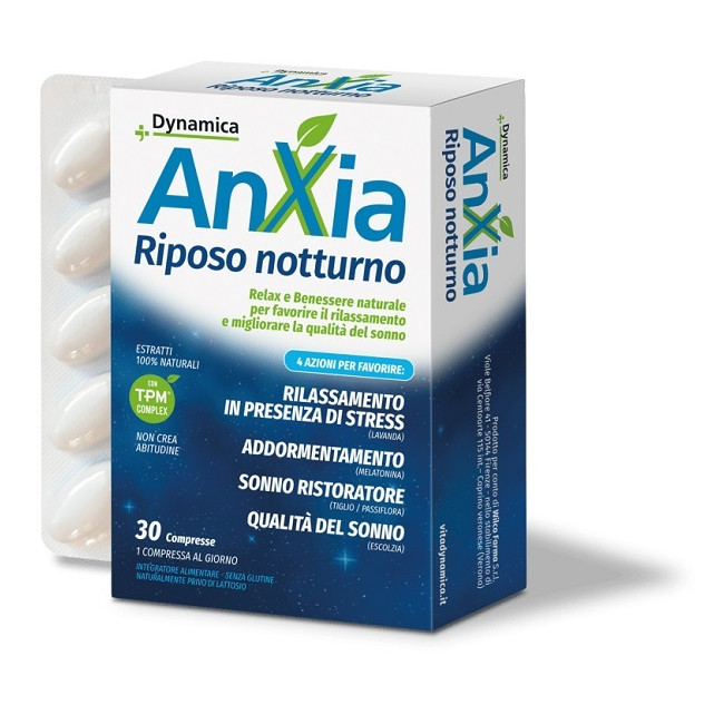 DYNAMICA ANXIA RIPOSO NOTTURNO 30 COMPRESSE DYNAMICA ANXIA RIPOSO NOTTURNO 30 COMPRESSE