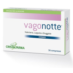 Cristalfarma Vagonotte Integratore Alimentare 36 Compresse