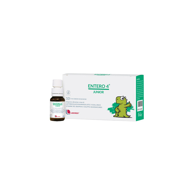 Entero 4 Junior 10f Flaconi 8ml Entero 4 Junior 10f Flaconi 8ml