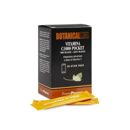 VITAMINA C1000 POCKET BOTANICAL MIX 30 STICK VITAMINA C1000 POCKET BOTANICAL MIX 30 STICK