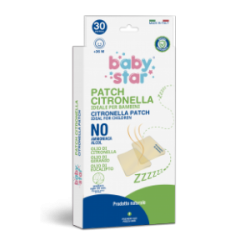 BABYSTAR NATURAL PATCH CITRONELLA 30 PEZZI