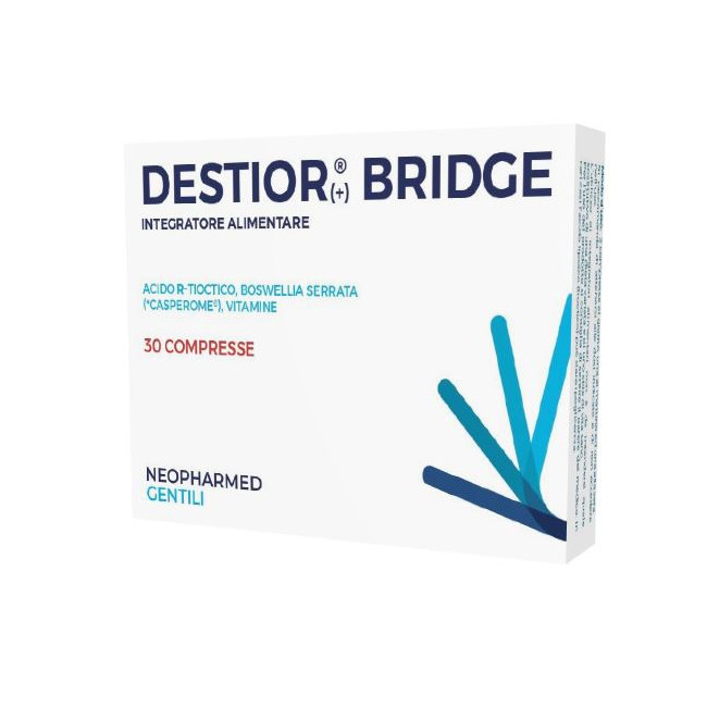 Destior Bridge Integratore con Acido R-Tioctico e Boswellia Serrata 30 compresse Destior Bridge Integratore con Acido R-Tioctico e Boswellia Serrata 30 compresse
