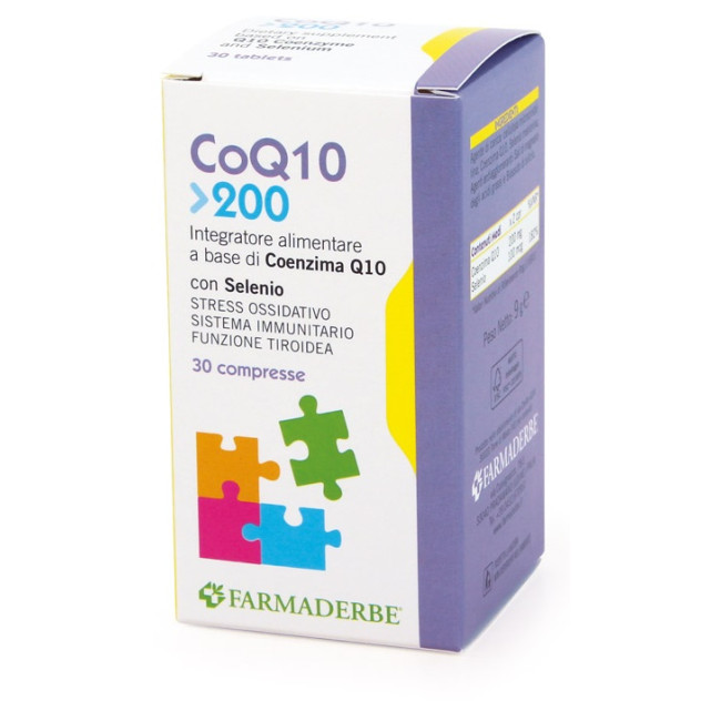 COQ10 200 30 COMPRESSE COQ10 200 30 COMPRESSE
