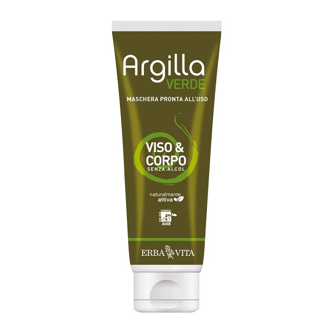 ARGILLA VERDE MASCHERA PRONTA 250 ML ARGILLA VERDE MASCHERA PRONTA 250 ML