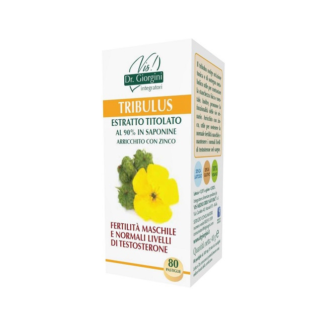 TRIBULUS ESTRATTO TITOLATO 80 PASTIGLIE TRIBULUS ESTRATTO TITOLATO 80 PASTIGLIE