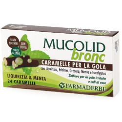 MUCOLID BRONC MENTA LIQUIRIZIA CARAMELLE 70 G
