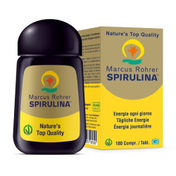 SPIRULINA MARCUS ROHRER RICARICA 180 COMPRESSE