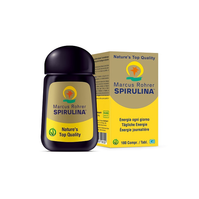 SPIRULINA MARCUS ROHRER RICARICA 180 COMPRESSE SPIRULINA MARCUS ROHRER RICARICA 180 COMPRESSE