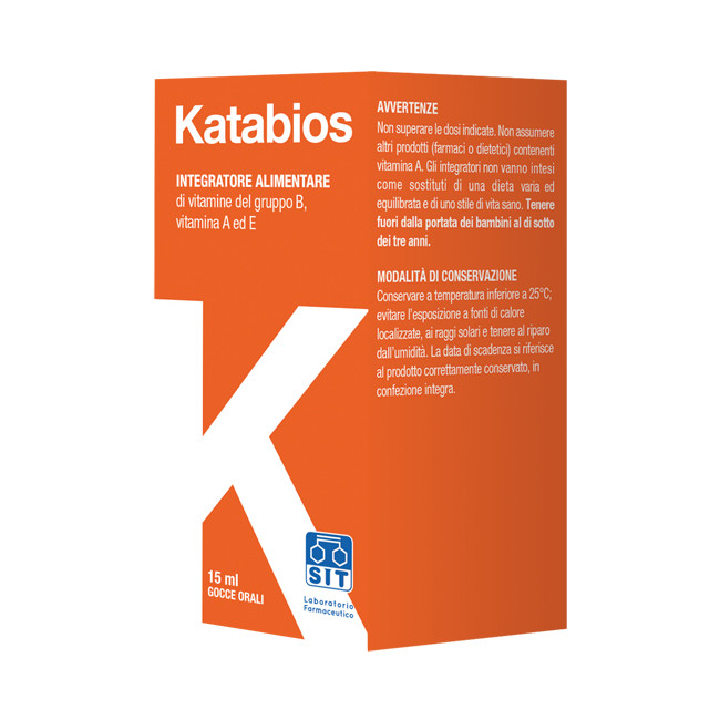 Katabios 60+ Gocce Integratore Alimentare 15ml Katabios 60+ Gocce Integratore Alimentare 15ml