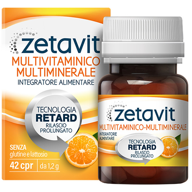 ZETAVIT MULTIVI MULTIMIN 42 COMPRESSE ZETAVIT MULTIVI MULTIMIN 42 COMPRESSE