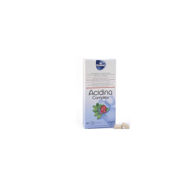 ACIDINA COMPLEX 20 TAVOLETTE ACIDINA COMPLEX 20 TAVOLETTE