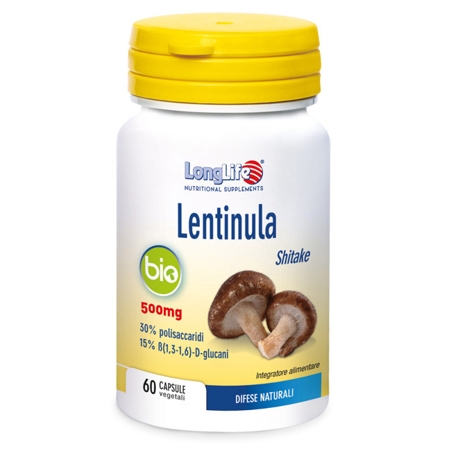LONGLIFE LENTINULA BIO 60 CAPSULE LONGLIFE LENTINULA BIO 60 CAPSULE