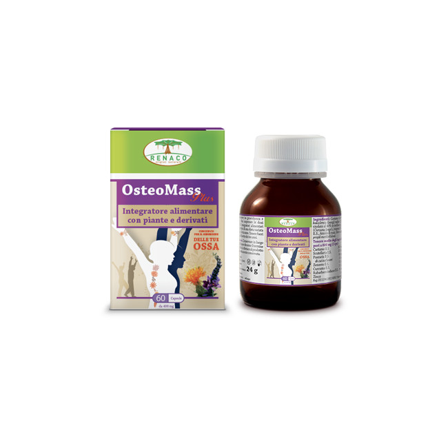 OSTEOMASS PLUS 60 CAPSULE FLACONE 24 G OSTEOMASS PLUS 60 CAPSULE FLACONE 24 G