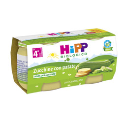 Hipp Biologico Omogeneizzato Zucchine Con Patate 2x80g
