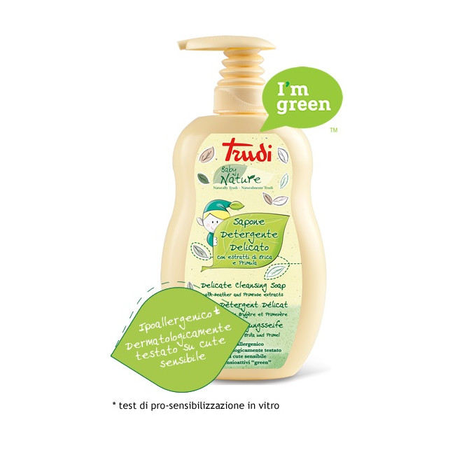 TRUDI BABY NATURE SAPONE DETERGENTE DELICATO 400 ML TRUDI BABY NATURE SAPONE DETERGENTE DELICATO 400 ML