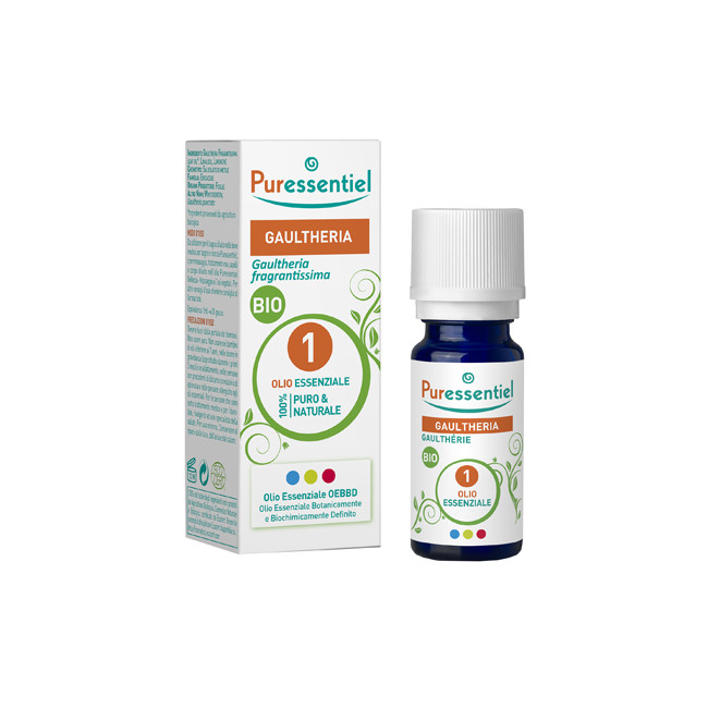 PURESSENTIEL OLIO ESSENZIALE GAULTHERIA BIO 10 ML PURESSENTIEL OLIO ESSENZIALE GAULTHERIA BIO 10 ML
