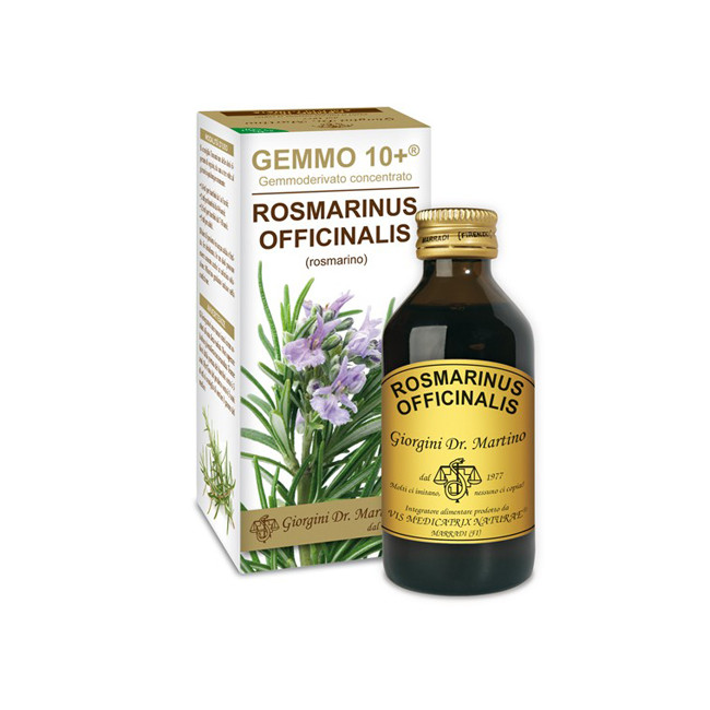 GEMMO 10+ ROSMARINO LIQUIDO ANALCOLICO 100 ML GEMMO 10+ ROSMARINO LIQUIDO ANALCOLICO 100 ML