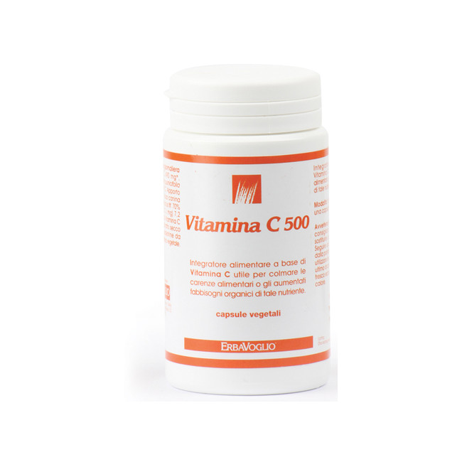 VITAMINA C500 100 CAPSULE PILLOLIERA 67 G VITAMINA C500 100 CAPSULE PILLOLIERA 67 G