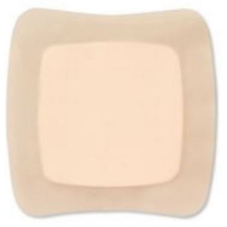 MEDICAZIONE HYDROFIBER STERILE ADESIVA IN SCHIUMA MISURA 8X8CM 10 PEZZI